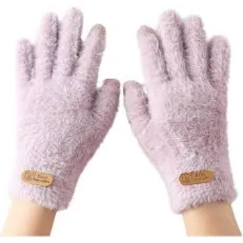 TopiBaaz Women Winter Gloves Soft Fur